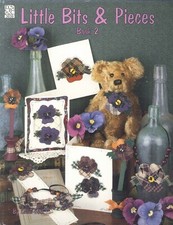 Little Bits  Pieces 2 Applique Patterns 1994 Beck Pansy Sunflower Watermelon