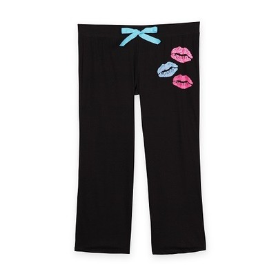 Joe Boxer Sweatpants JOE BOXER SMILEY FACE PURPLE/PINK SWEATPANTS