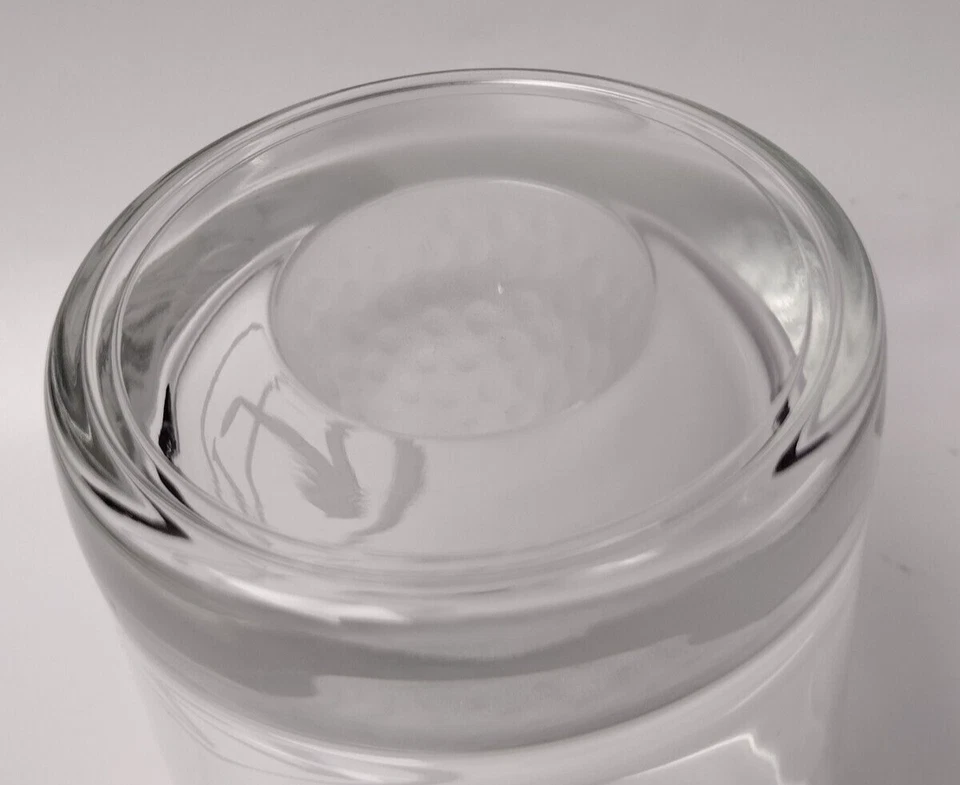 Reed & Barton Soho Golfer Whiskey Cocktail Crystal Glasses 12oz Replacement - Image 3 of 4