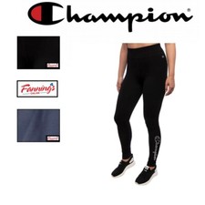CHAMPION Authentic Ladies Script Logo LEGGINGS C12