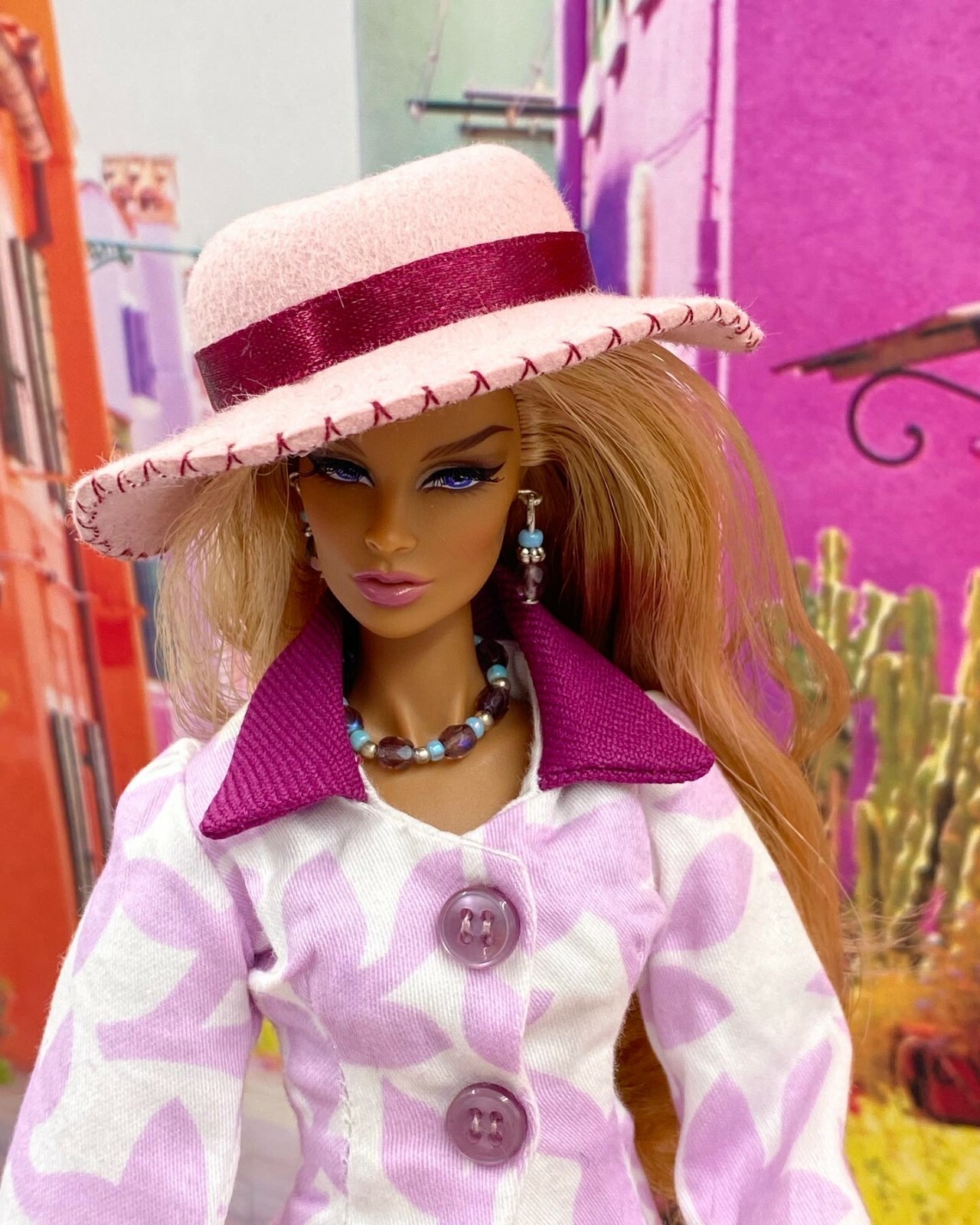 Tailleur Création Couture pour défilé de mode Barbie Silkstone 1/6 - 4