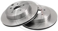 2X A.B.S. 18387 Bremsscheibe Hinten Passend FüR Subaru