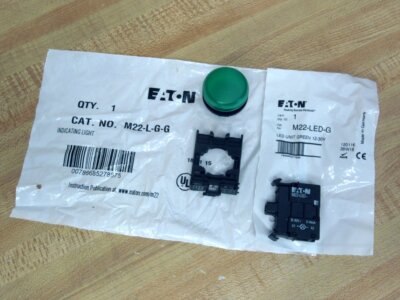 Eaton Moeller M22-L-G-G Indicating Light W/LED M22-LED-G