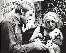 ACTRESS SYLVIA MILES SIGNED 8x10 PHOTO w/COA MIDNIGHT COWBOY FAREWELL, MY LOVELY
