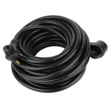 50 Ft 30 Amp RV Extension Cord TT-30 Power Supply Cable for Motorhome Camper
