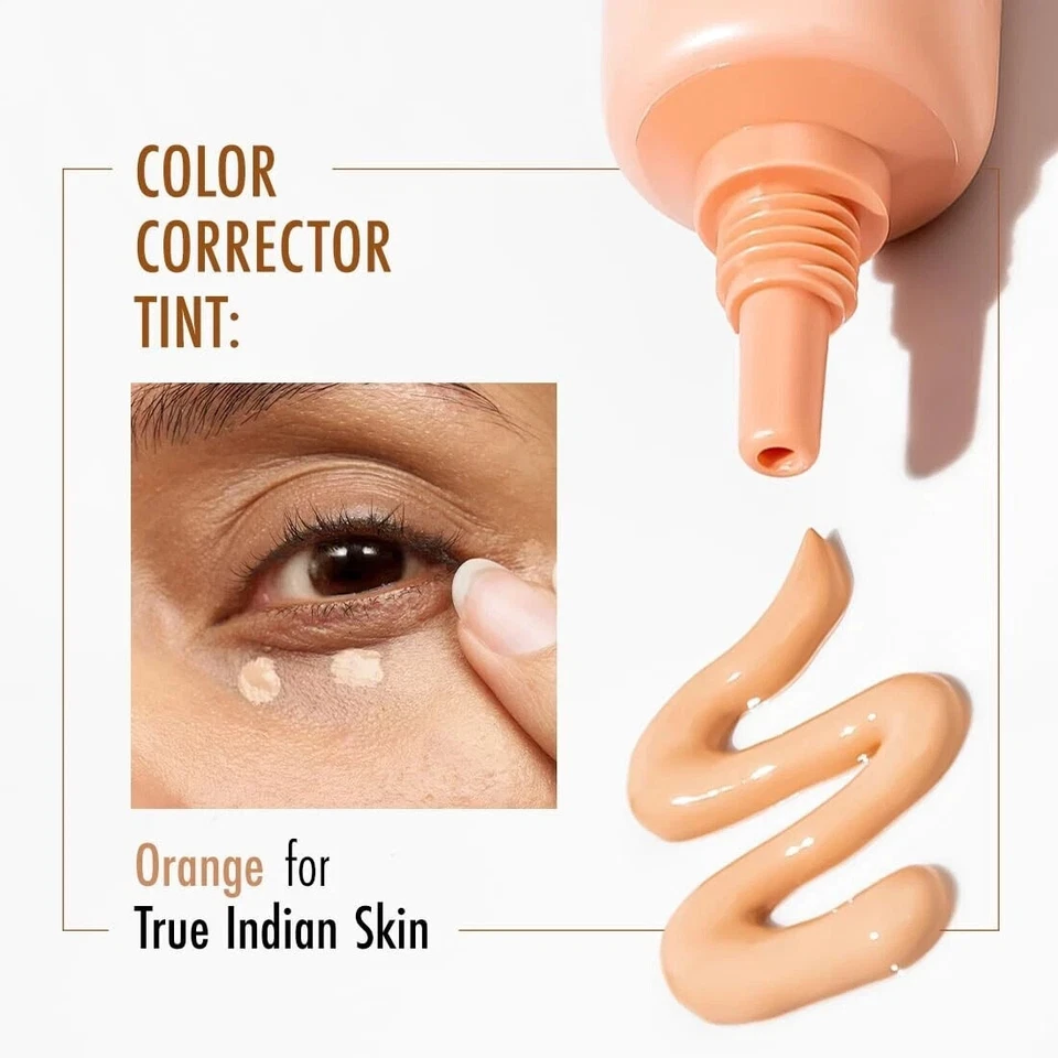 mCaffeine Brightening & Colour Corrector Tinted Under Eye Cream | Orange - 15ml - Image 4 of 4