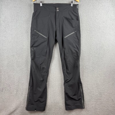 Dynafit Transalper Pants Mens 34x34 Grey Lightweight Hiking Outdoor Zip Pockets