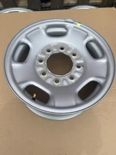 11-24 Sierra Silverado 2500 3500 OEM Steel Wheel Rim 17x7.5 8095 09597724 Silver