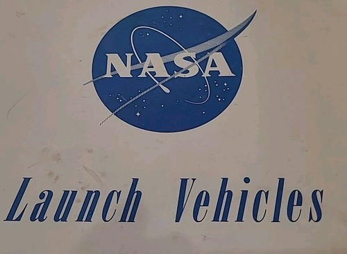 Vintage NASA Launch Vehicles Picture Booklet 01-623-48 1960s Rockets Old - Picture 8 of 24