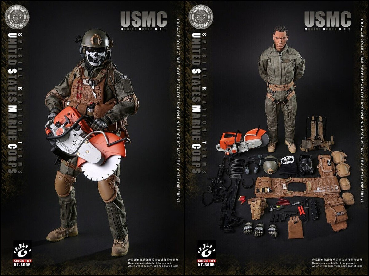 1/6 12インチ アメリカ軍 USMC カスタムフィギュア CS110 Amazon.com: Scakbyer 12 Inch Action Figures Military Set, 1/6