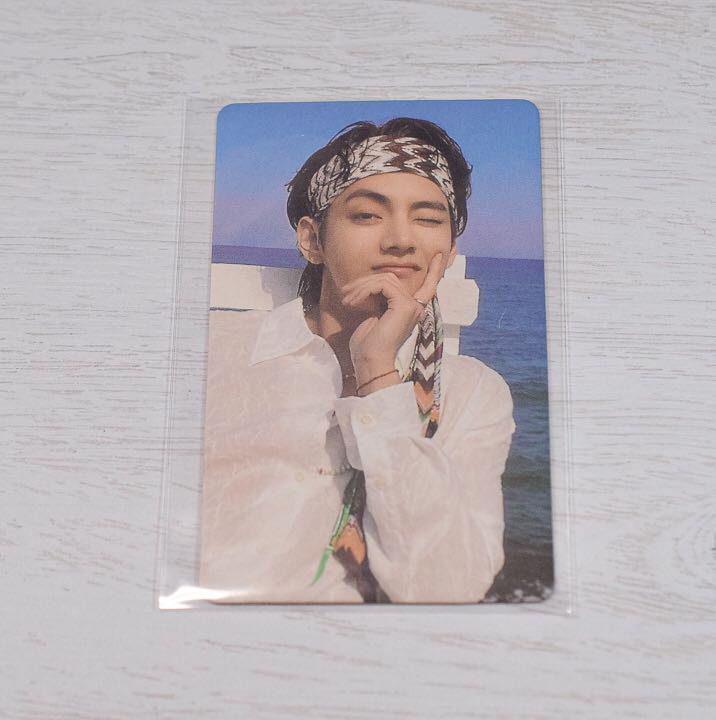 BTS Butter Official Photocard Peach ver Photocard Bangtan