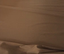 DONGHIA Silk Dark Tobacco knit back texture  6+ yards  New