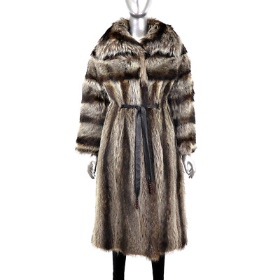 Raccoon Coat- Size M (Vintage Furs)