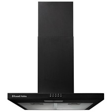 Russell Hobbs Cooker Hood T Shaped 60cm Black with 2 Filters RHTCH600B1B