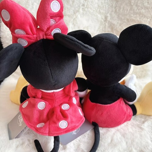 Japan Tokyo Disney Shibuya Store limitiert Mickey & Minnie Plüschtier Hund Hachico - Bild 10 von 11