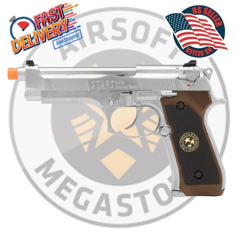 WE Tech RPD Biohazard Samurai Edge M92 GBB Airsoft Pistol Semi