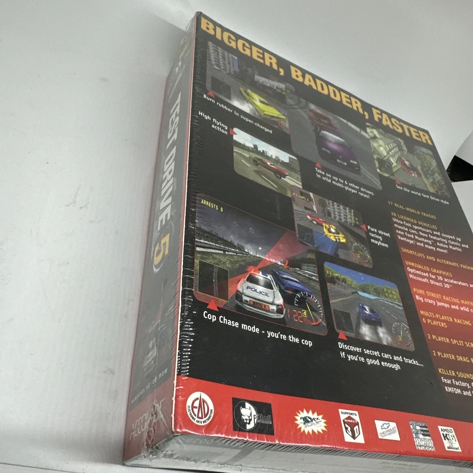 Test Drive 5 (PC, 1998) Accolade Big Box - Image 4 of 4