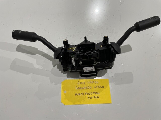 13 LAMBORGHINI GALLARDO LP560 LP550 OEM MULTIFUNCTION WIPER SIGNAL SWITCH 10-14