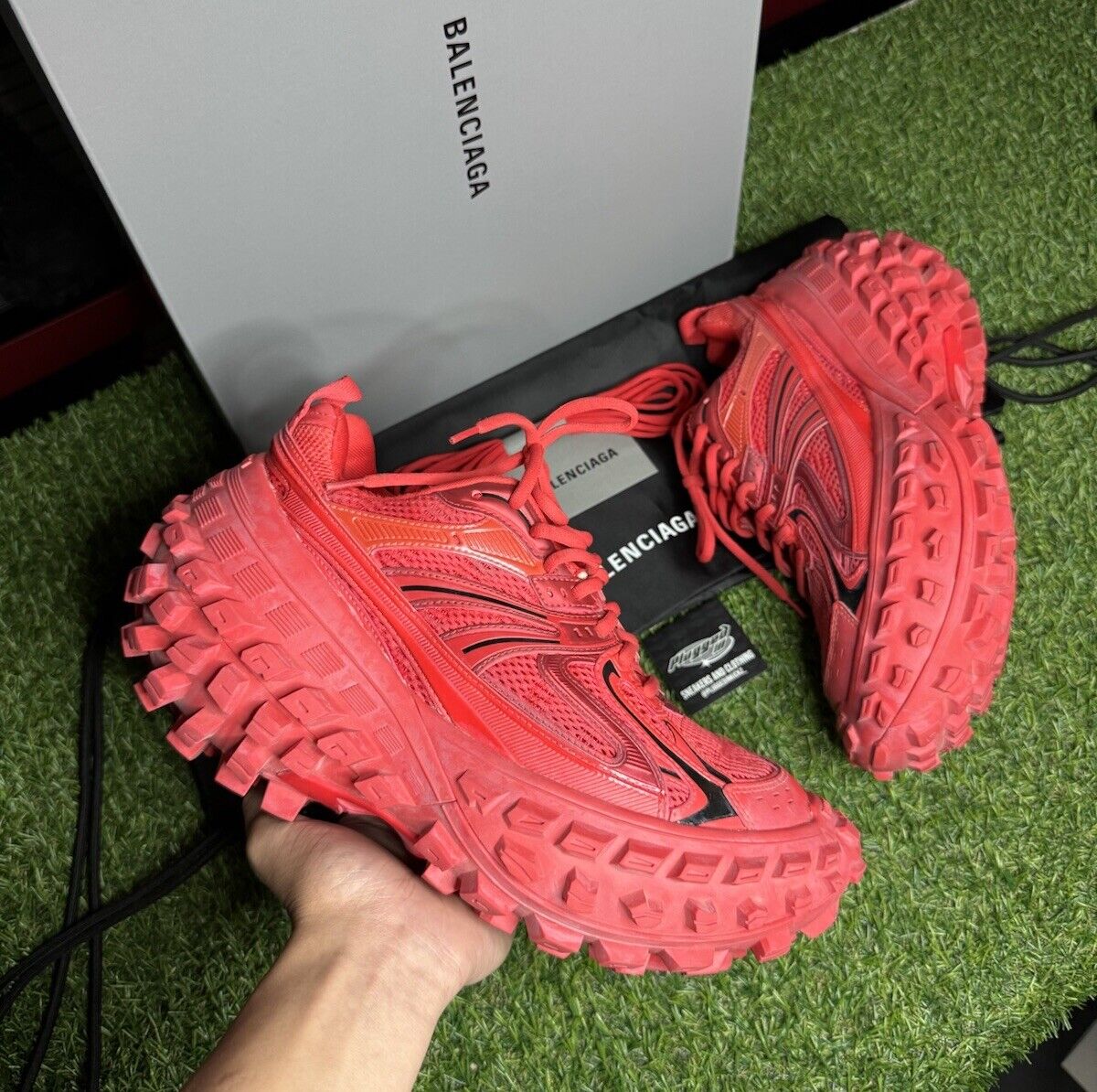 Balenciaga Defender Sneaker ' Red ' | BRAND NEW | eBay Balenciaga Defender Sneaker ' Red ' | BRAND NEW | eBay