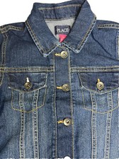 Children  s Place Jean Jacket Size M 7/8