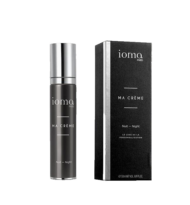 IOMA Crème de Nuit Ma Crème 50 ml, soin visage nocturne hydratant sur mesure