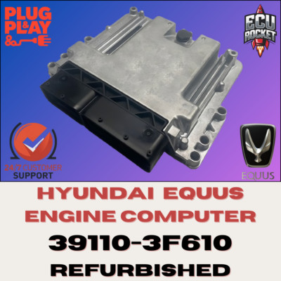 Hyundai Equus Engine Computer Unit ECU ECM PCM 4.6L Plug & Play   39110-3F610  