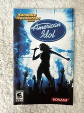 PlayStation 2 PS2 Manual Only Karaoke Revolution Presents American Idol