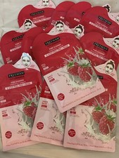 12 PACK Freeman, Pore Clearing, 2-step Peel Pad Mask Raspberry And Yogurt