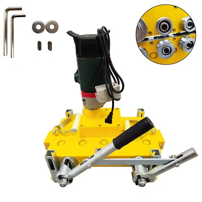 Color Steel Tile Electric Locking Machine Seam Roof Panel Forming Machine 220V