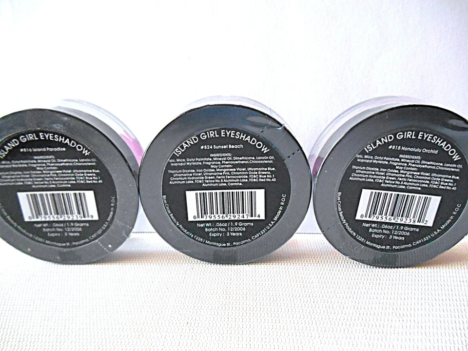 Lot of 3 ISLAND GIRL HAWAII Eye Shadows - #816 + #824 + #815 - Image 4 of 4