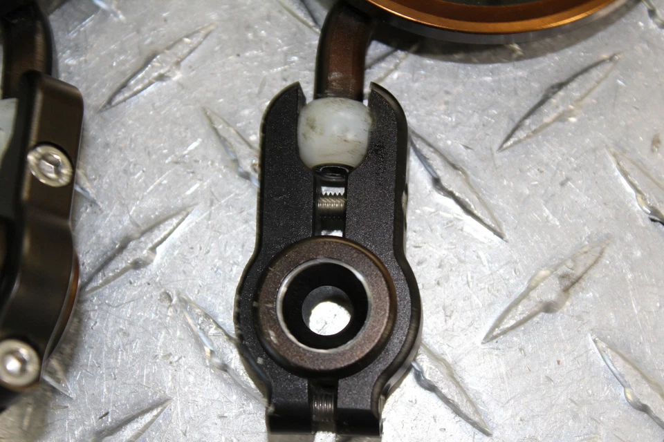 1992 YAMAHA VMAX 1200 VMX1200 AFTERMARKET RIGHT LEFT SIDE REAR VIEW MIRROR - Image 3 of 4