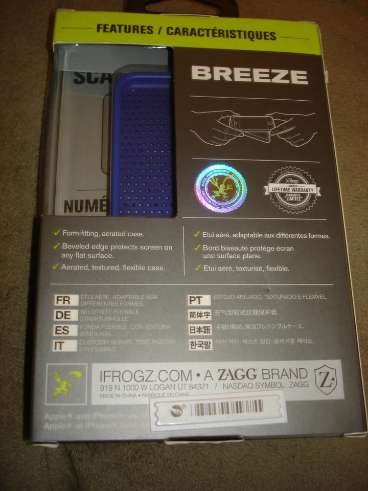 IFROGZ IPOD BREEZE ROSA Y AZUL IT5BZ-PKBL Foto 3 de 4