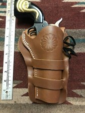 FITS Colt SAA EMF Chiappa Pietta 1873 Revolver 4.75" Western Leather Holster USA