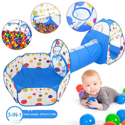 Kids Baby Play Tent Playhouse for Girls Boys Toddler Indoor Outdoor Play Toys US - Picture 126 of 131