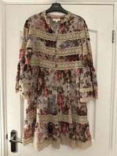 Women’s TKMaxx Shop Vintage Style Dress Uk 12 Us 8