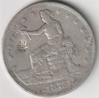 1875 TRADE DOLLAR XF DETAILS CHOP MARK