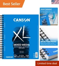 XL Series 9x12 Mixed Media Pad, 60 Sheets - Heavyweight Art Paper for All Media