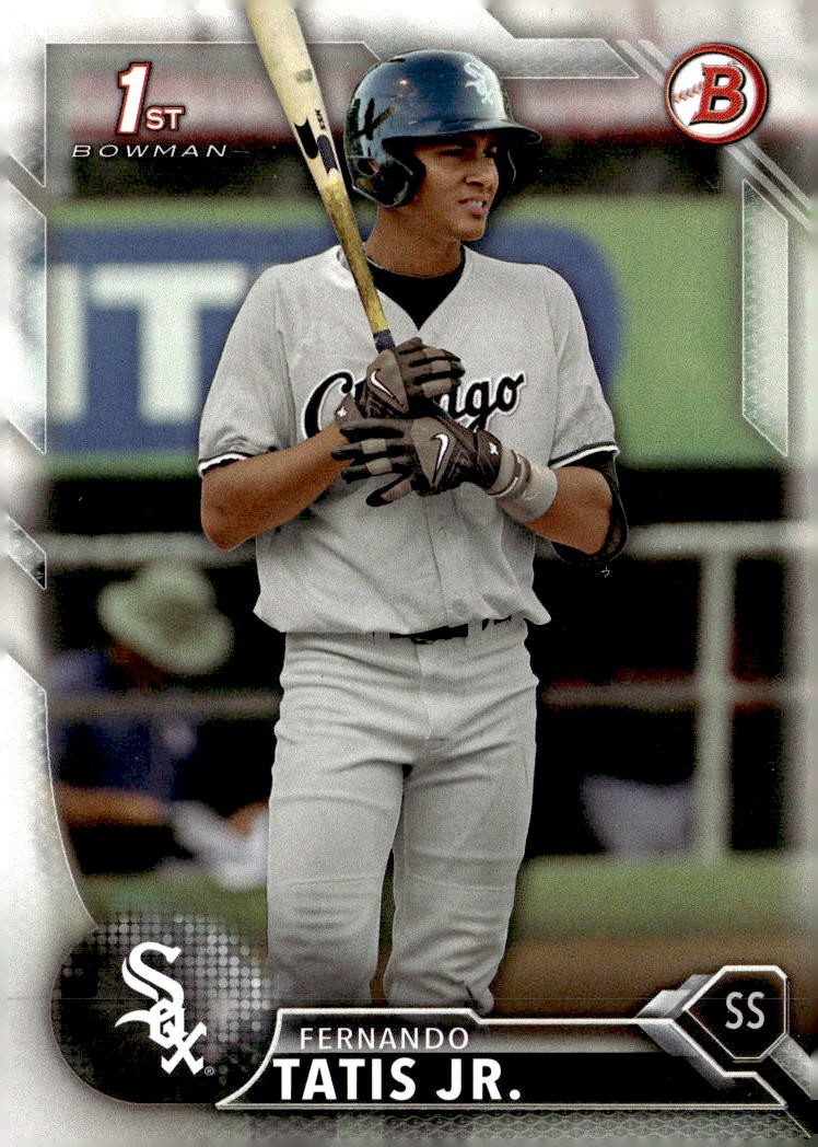FERNANDO TATIS JR 2016 BOWMAN 1ST BOWMAN ROOKIE PADRES QQ