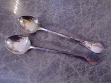 Rosenthal Modell LOTUS Vorleger Paar Vorlegel&ouml;ffel 24 cm Silber 90er TOP
