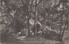 Weary Willy's Haven Of Refuge Canaan Connecticut CT Albertype Postcard