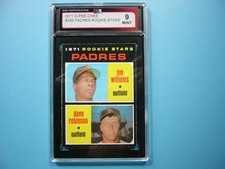 1971 O-PEE-CHEE BASEBALL CARD #262 JIM WILLIAMS ROOKIE DAVE ROBINSON KSA 9 OPC