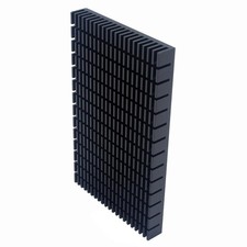 Black Aluminum Heatsink 150 x 93 x 14.6mm / 5.90 x 3.66 x 0.57inch Heat Sinks...