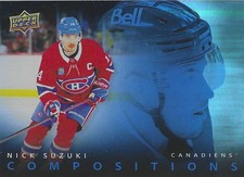 2025-26 Upper Deck Series 1 Compositions CMP-8 Nick Suzuki Canadiens