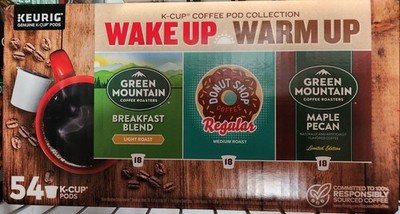 Keurig K-Cup Coffee Pod Collection ''Wake Up Warm Up'', a variety pack of K-Cup...
