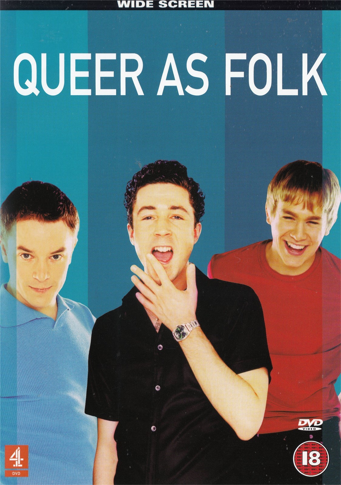 Queer As Folk Series 1 (VCI 4DVD) - NEW Region 2 DVD