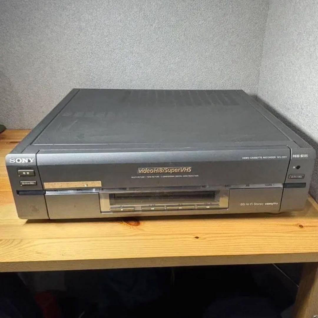 SONY WV-SW1 Hi8 8mm VHS VCR Video Deck Player AS-IS | eBay