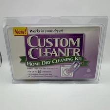 Custom Cleaner Home Dry Cleaning Kit Up To 16 Garments Wool Silk Dryer NEW