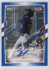 2021 Topps Pro Debut Blue Auto 132/150 Zavier Warren #PD-55 Auto 19hu