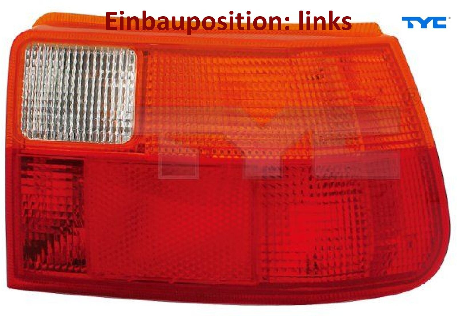 TYC 11-0372-01-2 Heckleuchte Rückleuchte Links für ASTRA F 09.91-12.02 OPEL - Bild 3