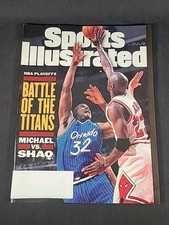 Michael Jordan Sports Illustrated May 22 1995 Battle of the Titans Shaq